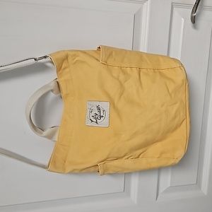 LILY Queen Canvas Market Tote Sunshine yellow- Handbag/Shoulder Bag/Crossbody